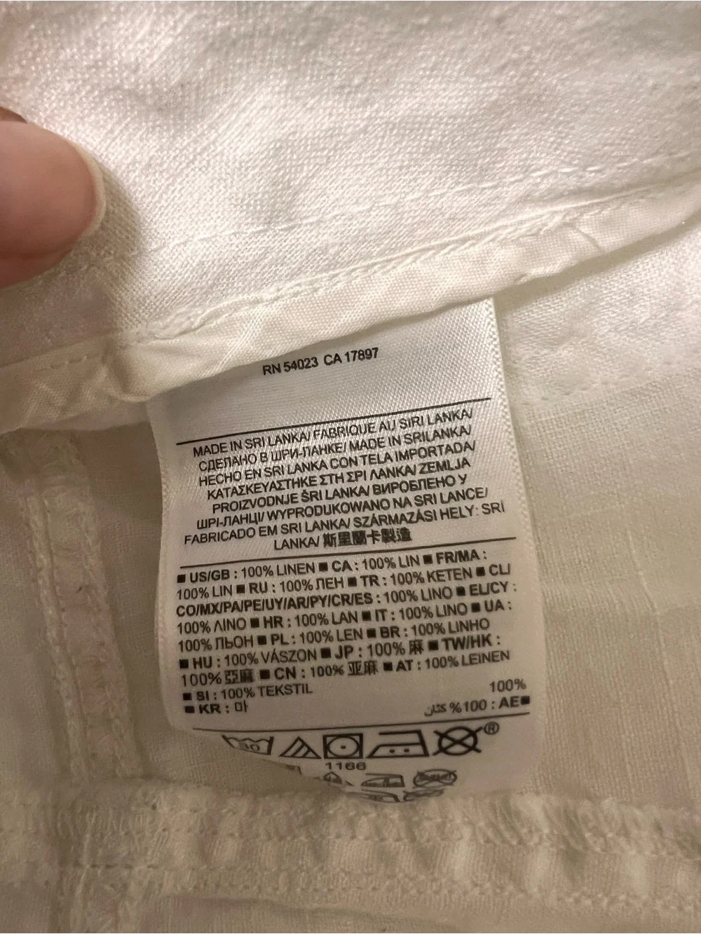 Banana Republic lightweight linen